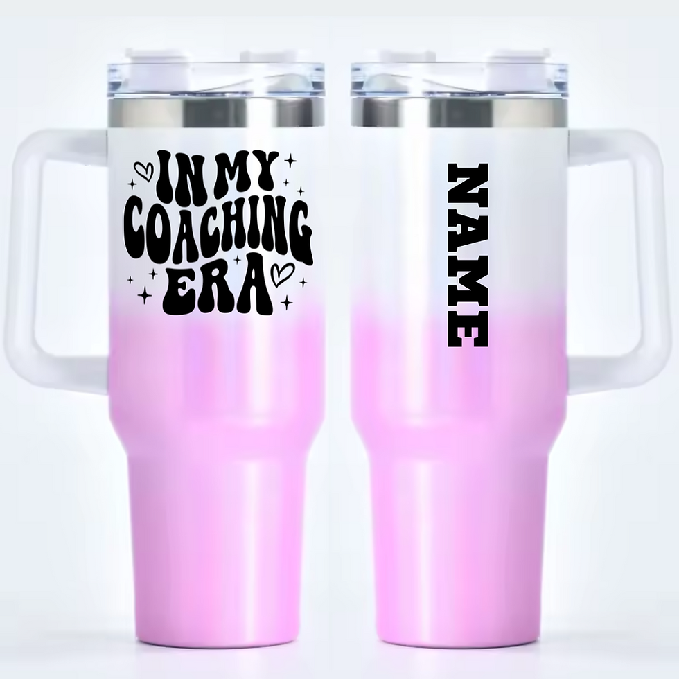 Thumbnail: In My Coaching Era 40oz Stainless steel insulated tumblers 