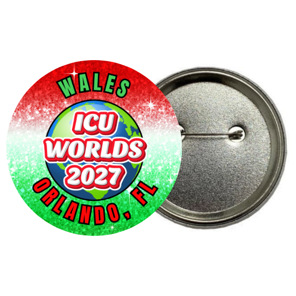 Thumbnail: ICU Worlds 2027 Wales keyring/badge