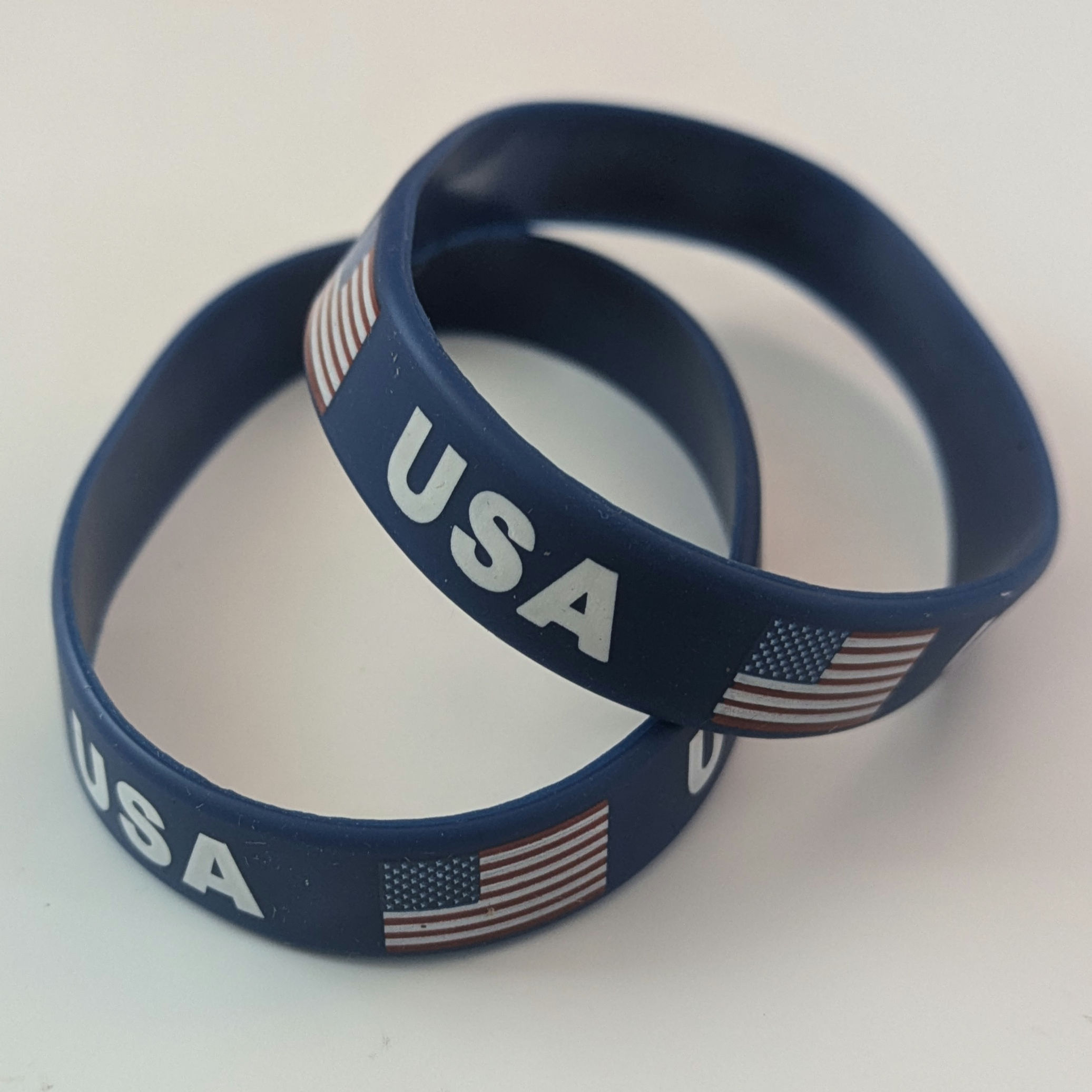 USA silicone wristband