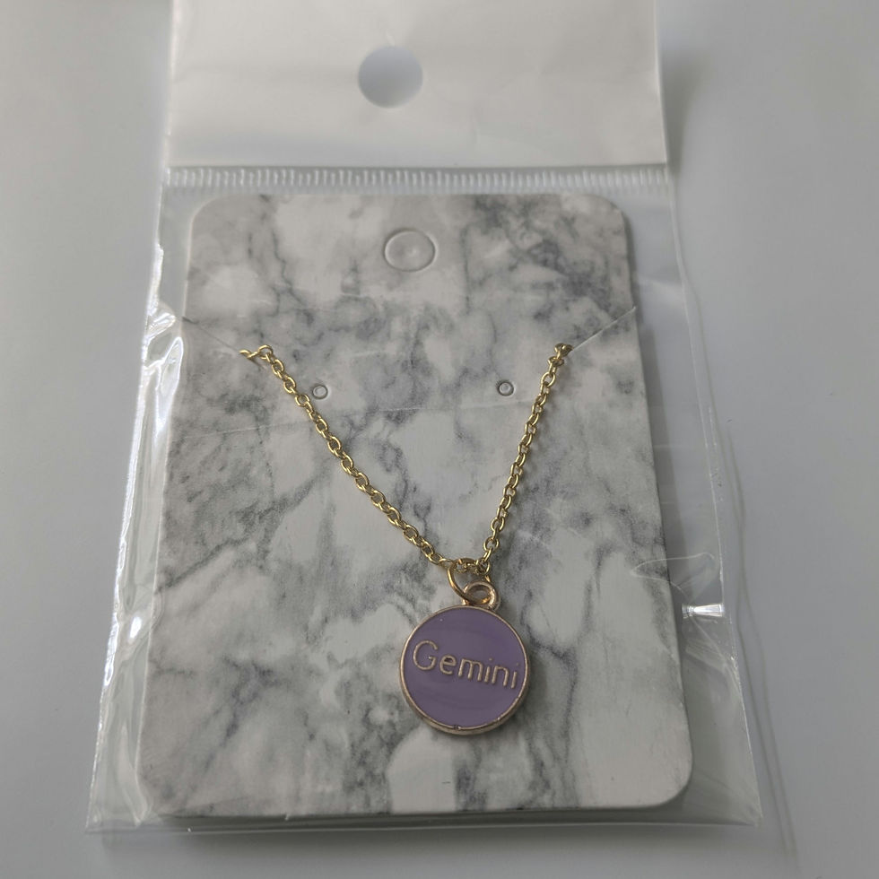 Thumbnail: CLEARANCE- Star sign necklace