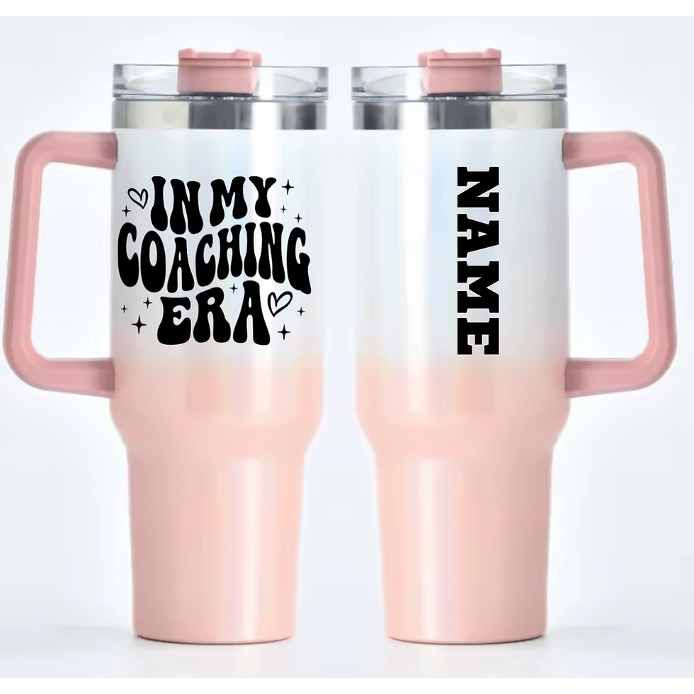 Thumbnail: In My Coaching Era 40oz Stainless steel insulated tumblers 