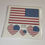 Thumbnail: American flag themed temporary tattoos
