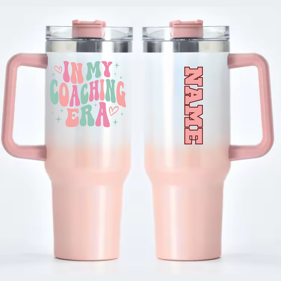 Thumbnail: In My Coaching Era 40oz Stainless steel insulated tumblers 