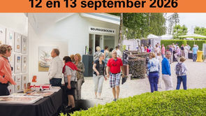 Een kunstbeurs halverwege september!