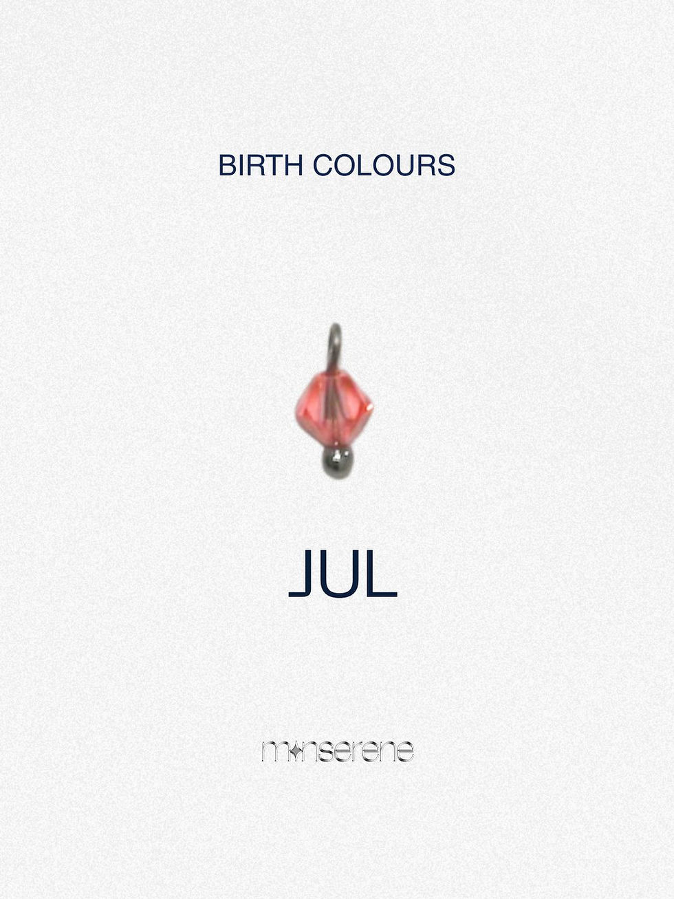 Thumbnail: Silver Birth Colour Crystal