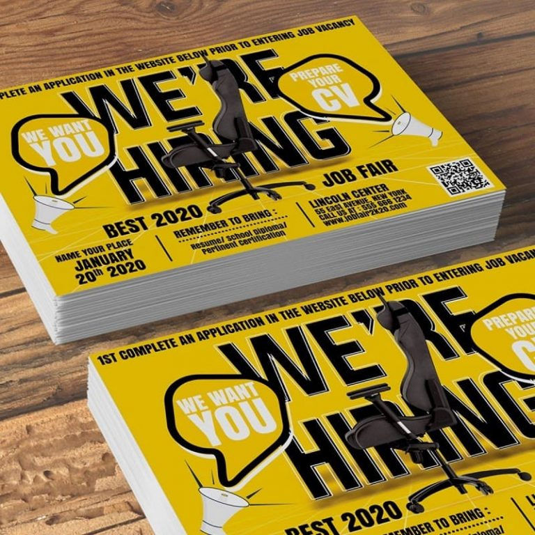 Thumbnail: Tờ rơi tuyển dụng