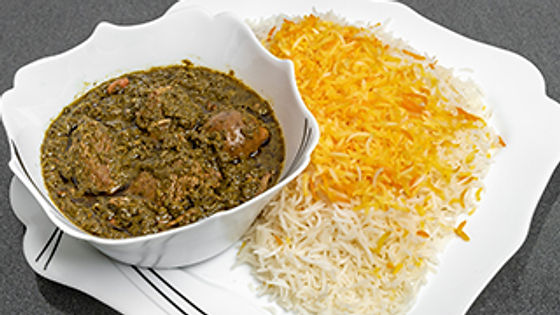 Ghormesabzi with Rice