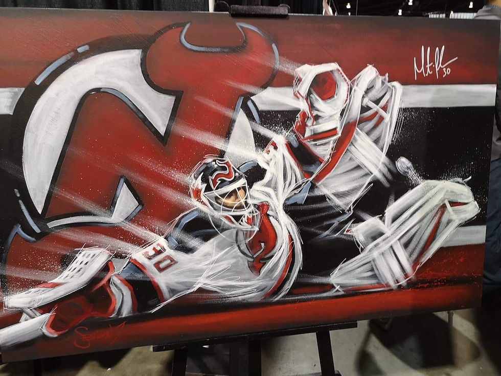 Thumbnail: **SIGNED** MARTIN BRODEUR - SOLD -