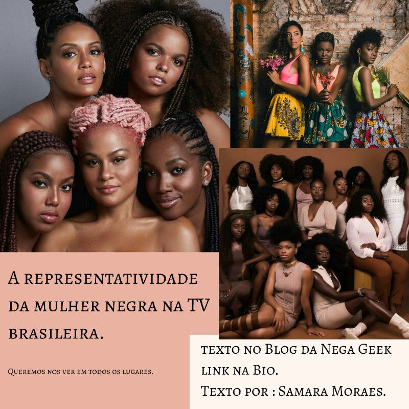 A Representatividade da Mulher Negra na TV Brasileira.