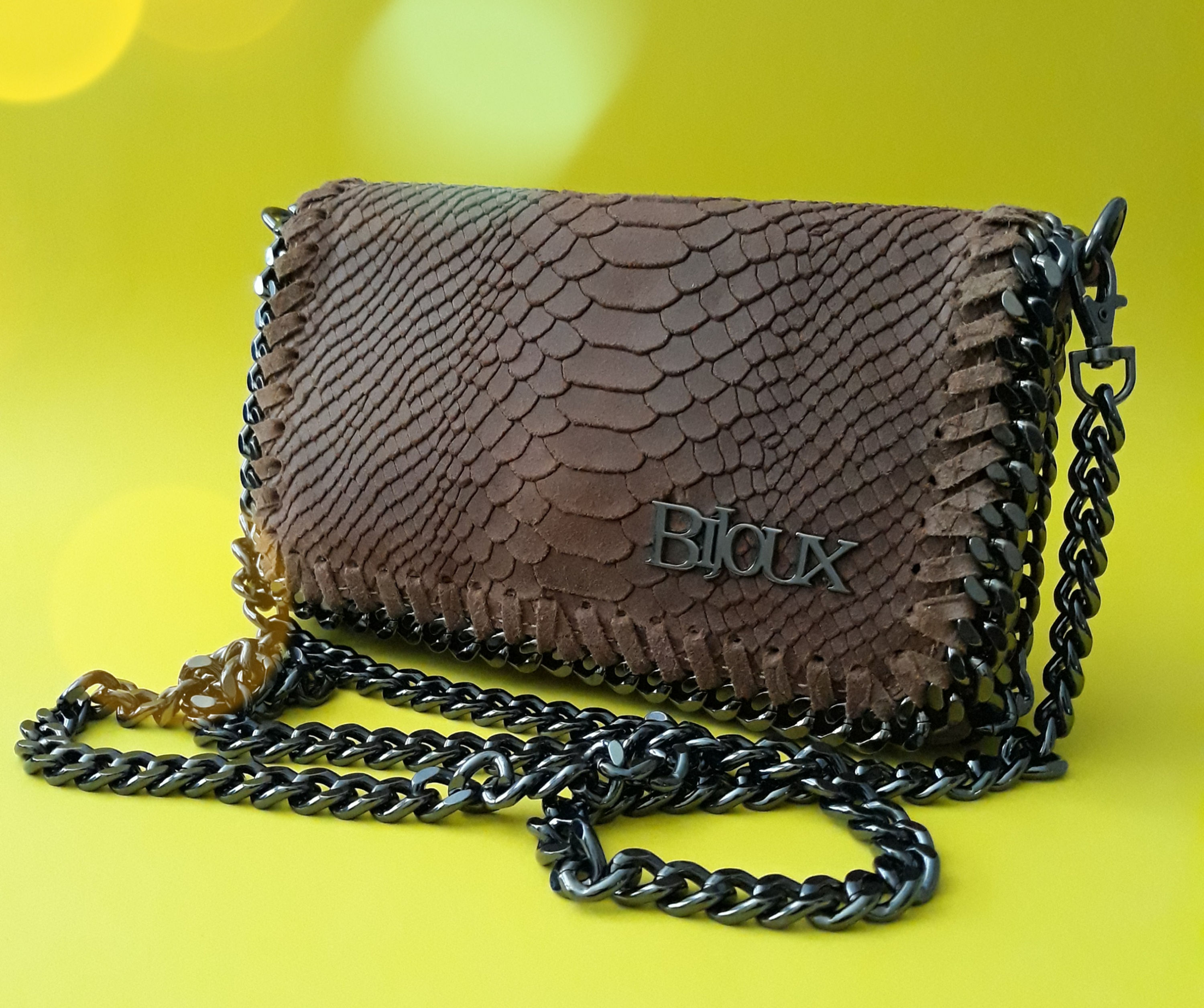Crossbody Clutch with Chain Strap