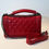 Thumbnail: Red Quilted Luxury Tote