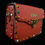 Thumbnail: Red Leather Rivet Crossbody