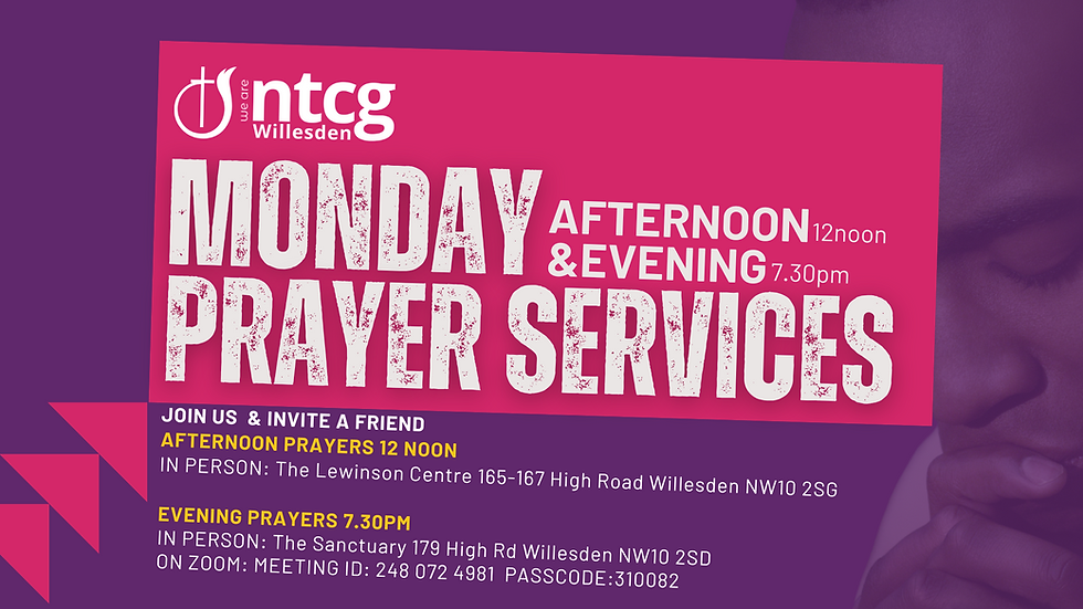 Prayer Meetings & Bible Study template 2025