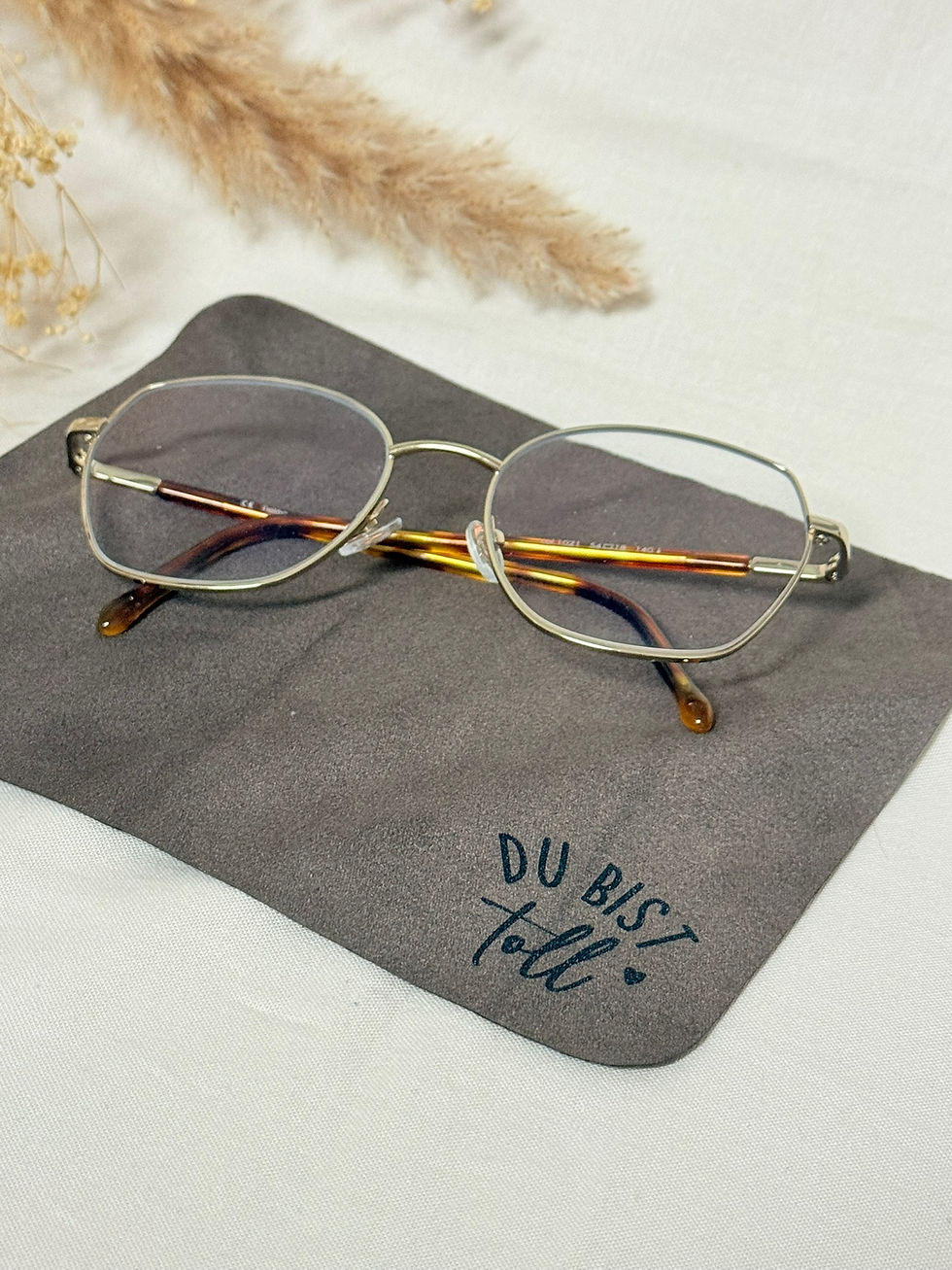 Miniaturbild: Brillenputztuch mit Wunschgravur