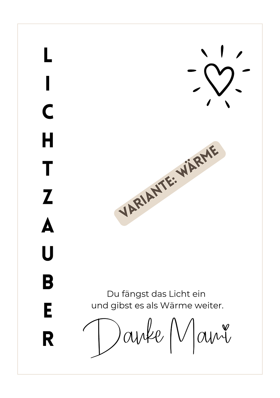 Miniaturbild: Sonnenfänger "Muttertag"