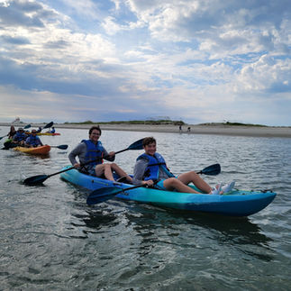 Sunset kayaking tour in Cherry Grove, Myrtle Beach