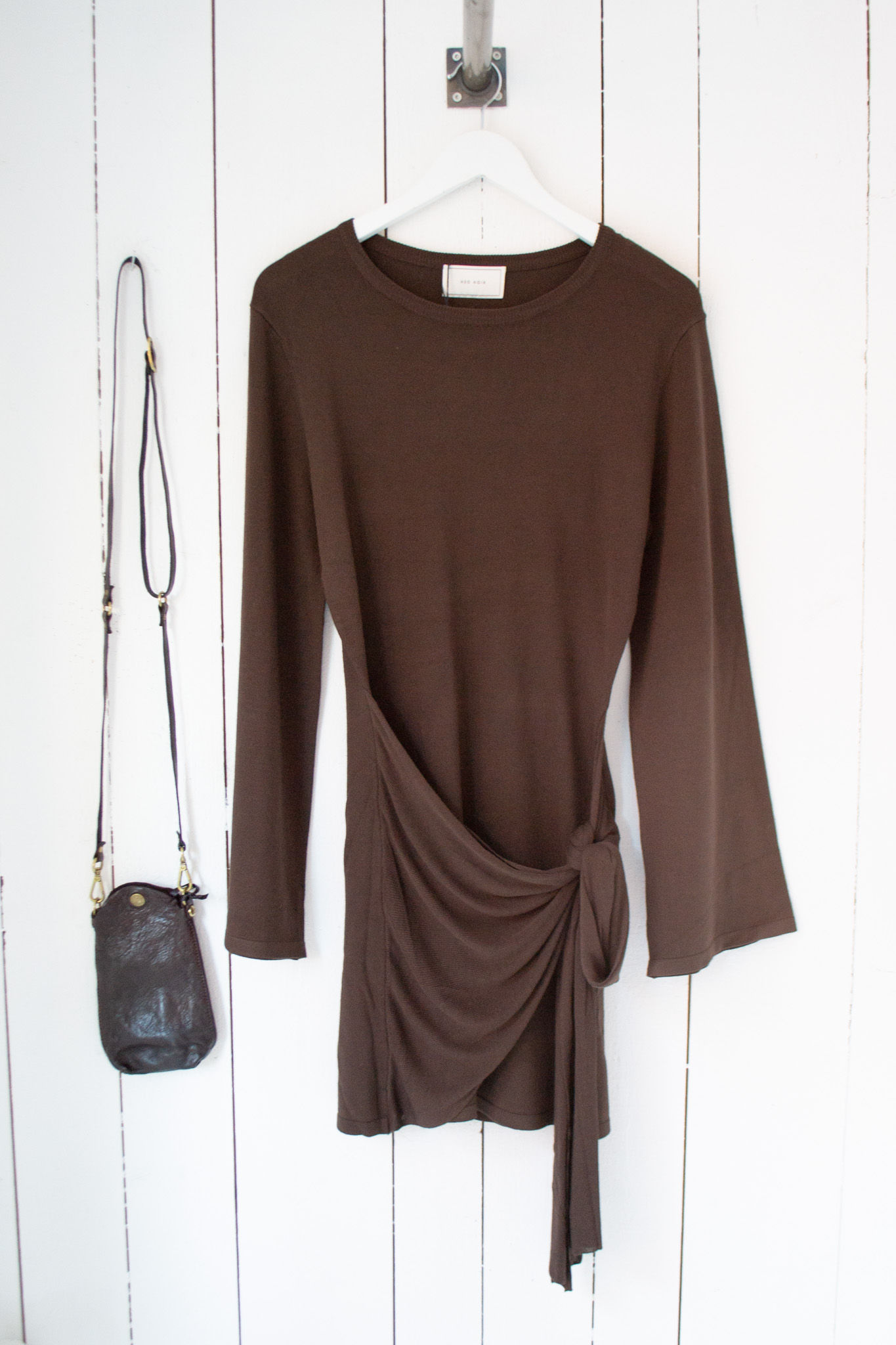 Neo Noir Cici Knit Dress Brown