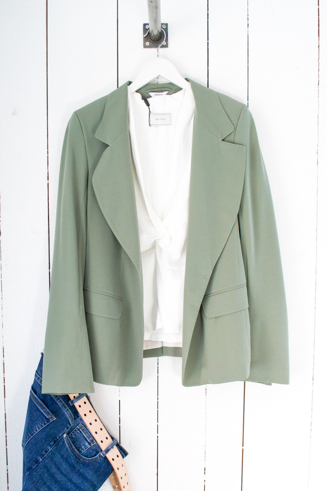 Penn & Ink Blazer Sage