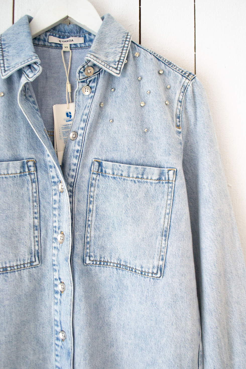 Miniatyrbild: Garcia Denim Shirt Medium Used