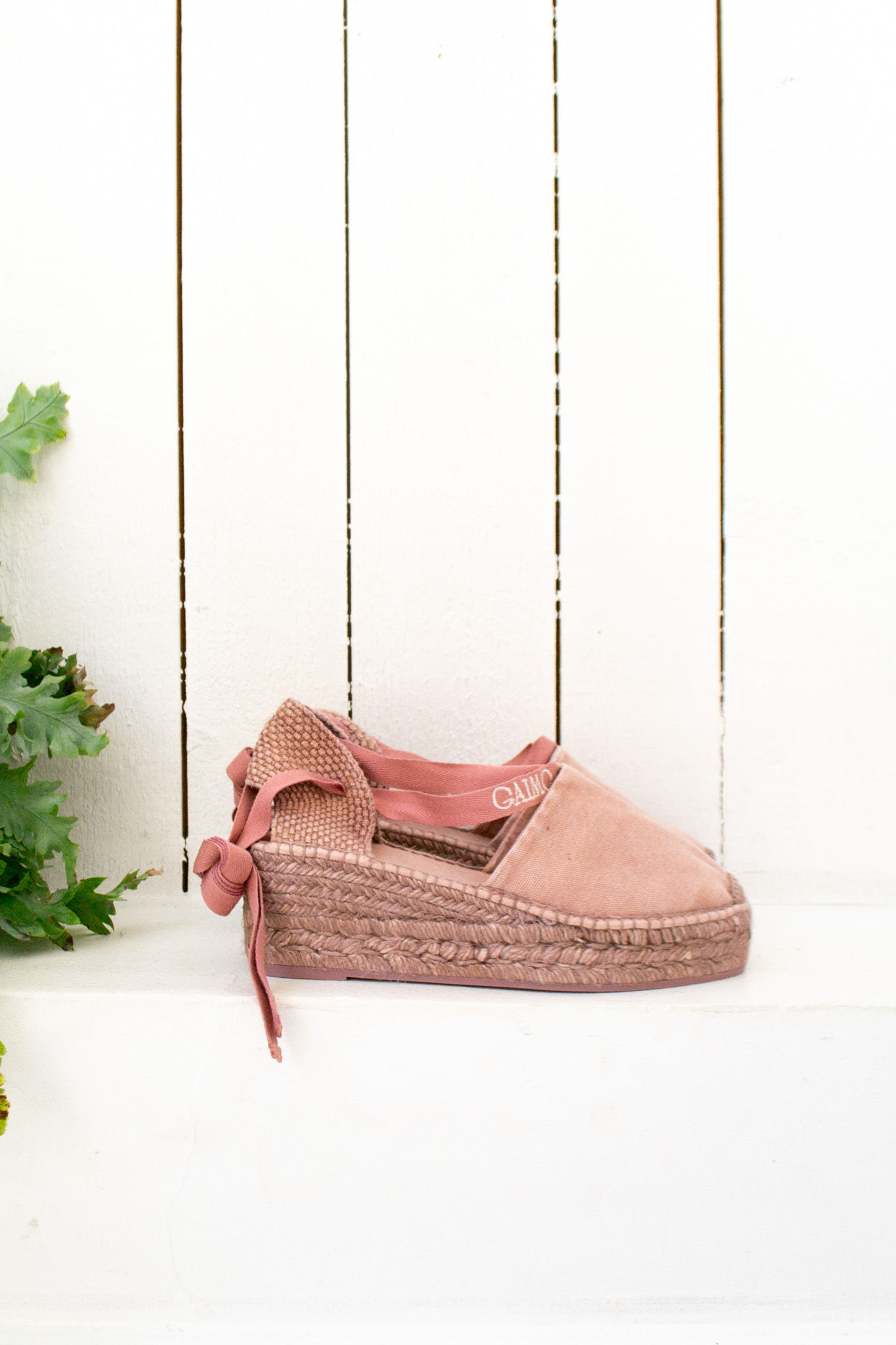Gaimo Espadriller Washed Tinte Pale