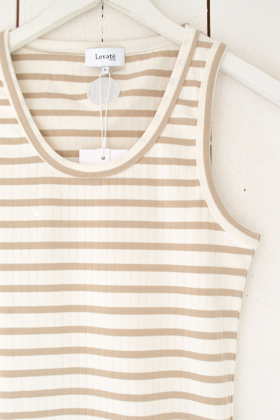 Miniaturebillede: Leveté Room Neddie Top Beige