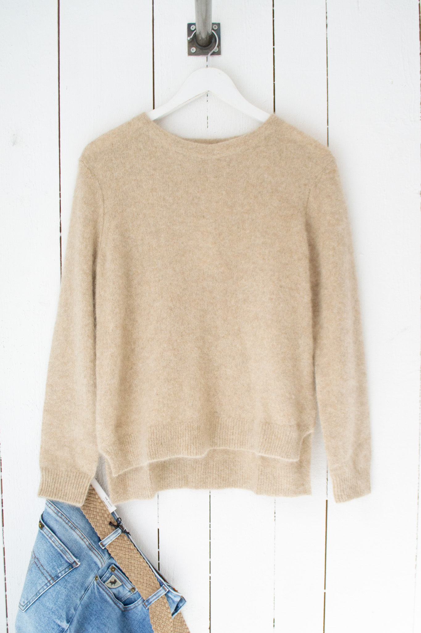 Six Ámes Joie Sweater Beige Melange