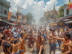 Thailand: Ada Festival Melempar Air Terbesar di Dunia! 💦🇹🇭