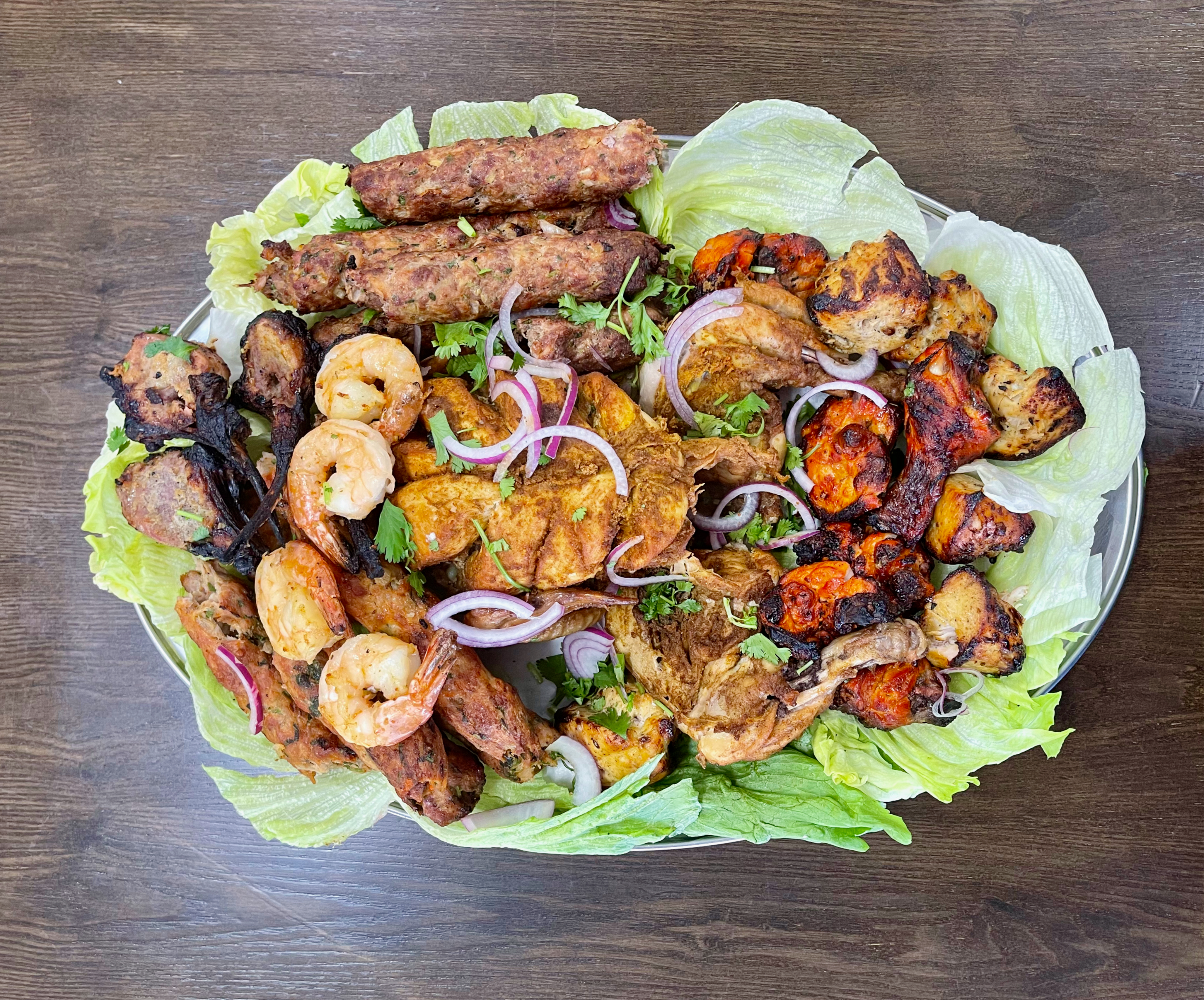 Arranged Food and Objects