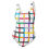 Thumbnail: Colorful Grid Print Swimsuit | One-Piece Swimwear for Pool & Beach