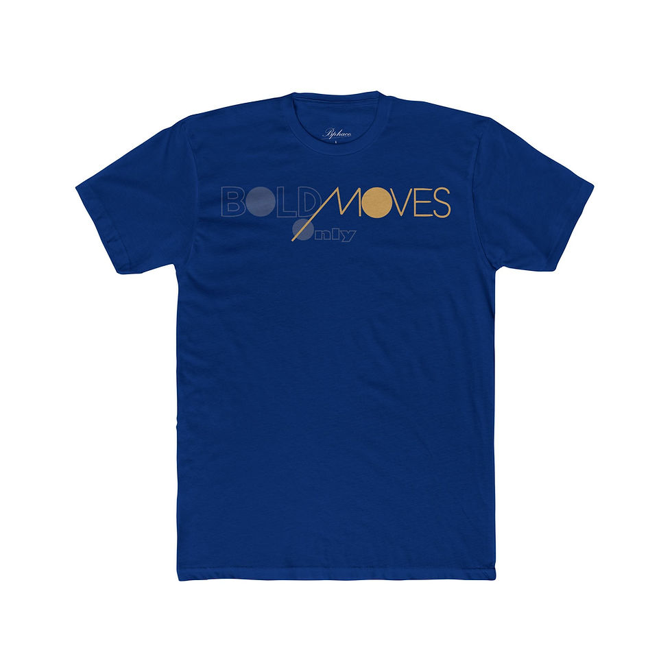 Thumbnail: Cotton Tee - Bold Moves Only