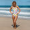 Thumbnail: Colorful Grid Print Swimsuit | One-Piece Swimwear for Pool & Beach