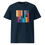 Thumbnail: Abstract Color Strips T-Shirt | Modern Drip Art Graphic Tee for Bold Streetwear