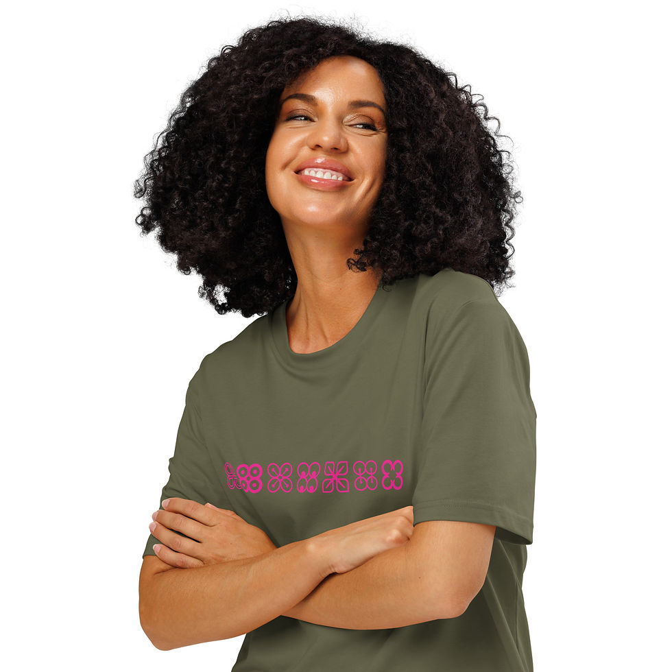 Thumbnail: Unisex organic ribbed neck t-shirt