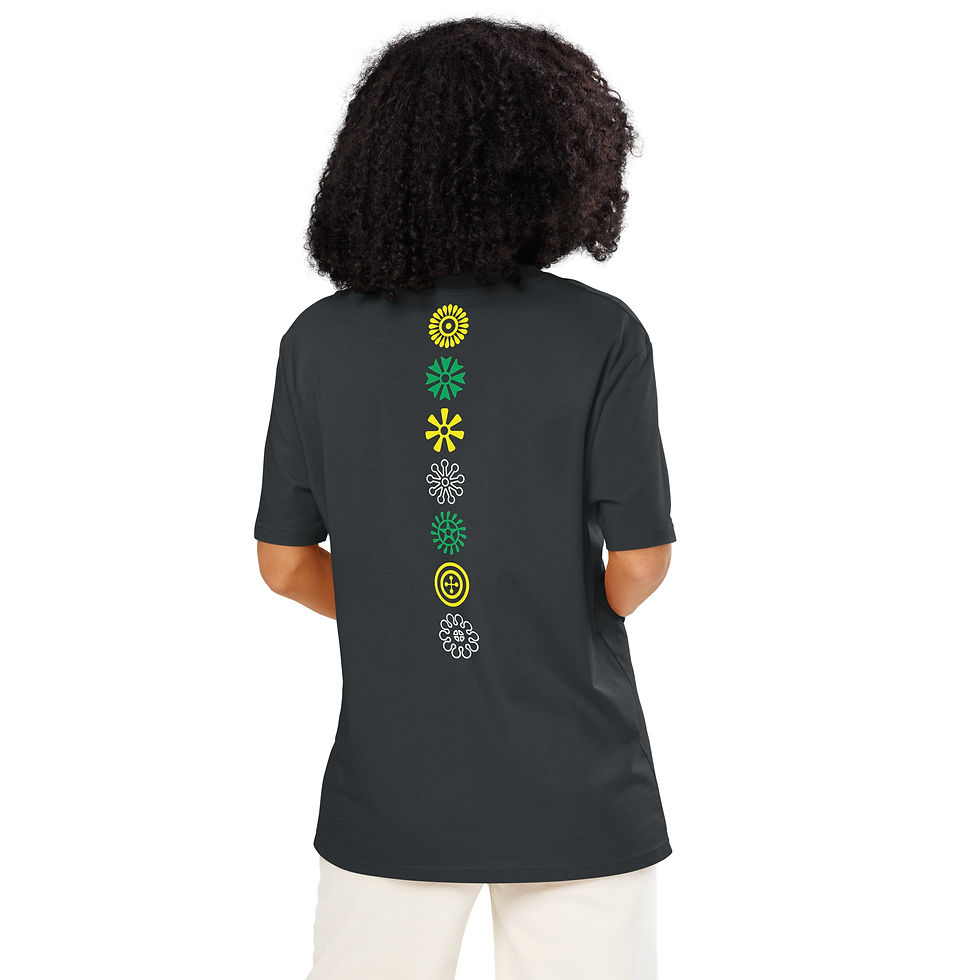 Thumbnail: Unisex organic ribbed neck t-shirt