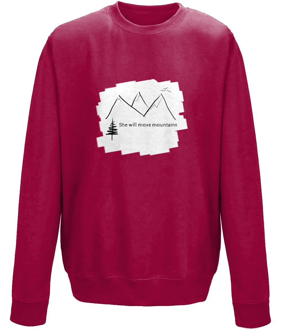 Thumbnail: She will move mountains - Sweatshirt