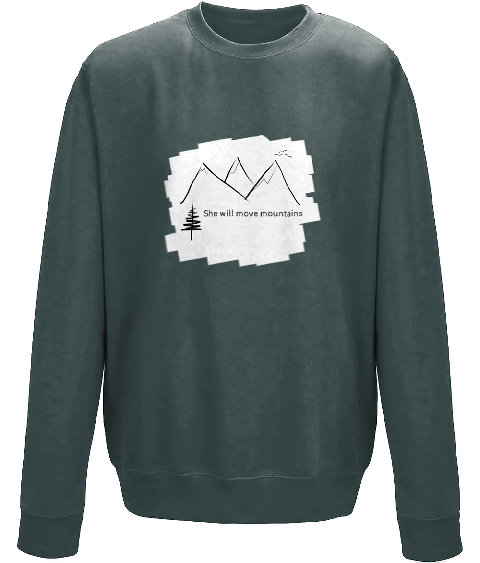 Thumbnail: She will move mountains - Sweatshirt