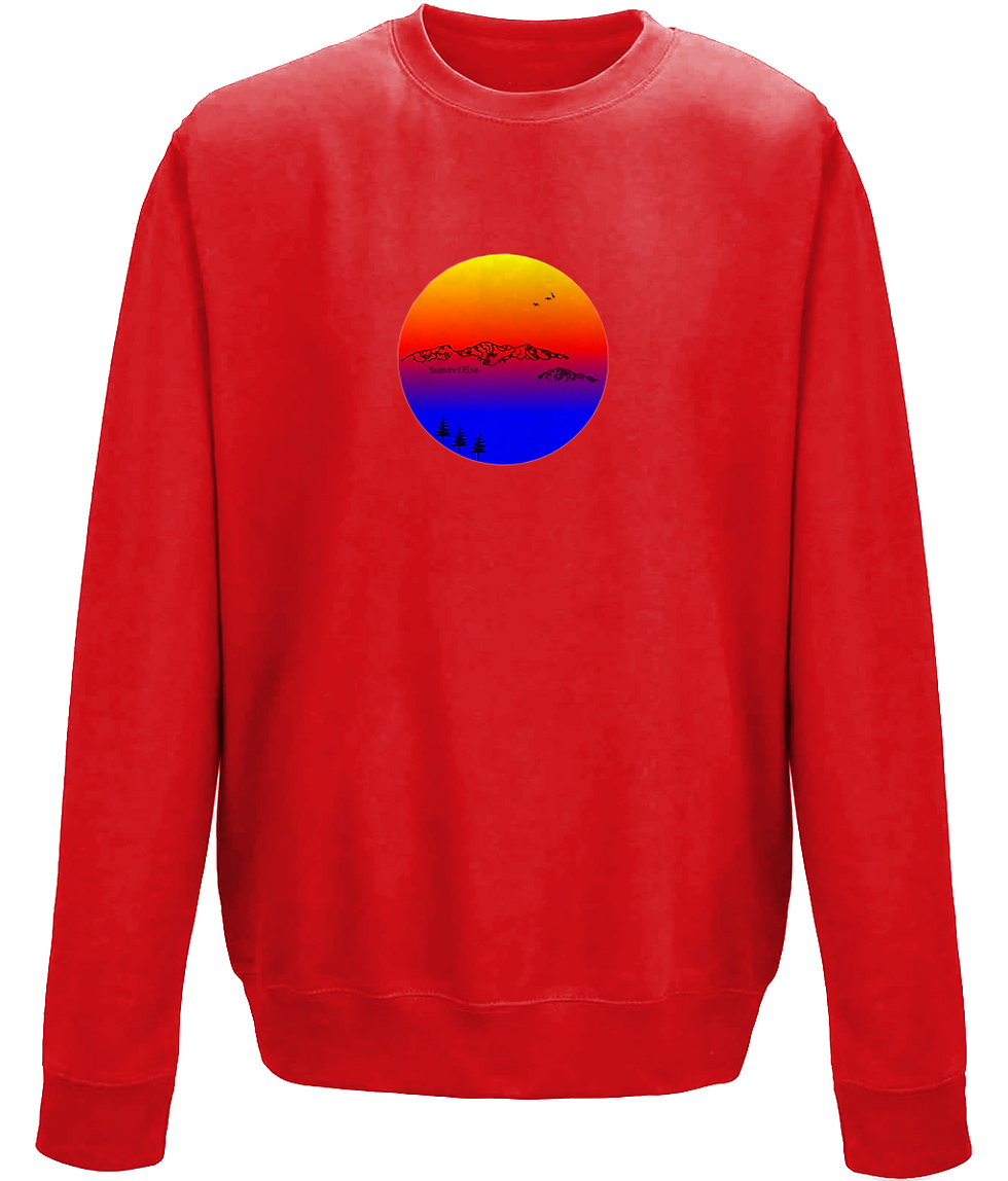 Thumbnail: Sunset - Kids Sweatshirt