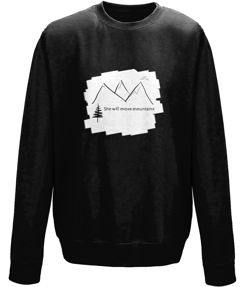 Thumbnail: She will move mountains - Sweatshirt