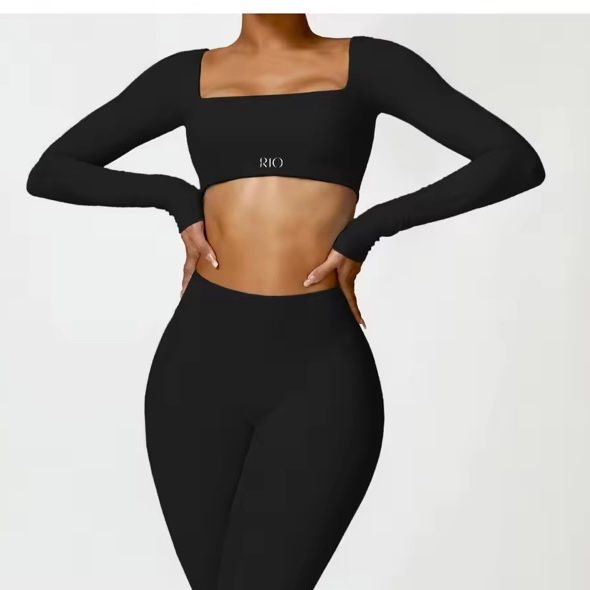 Thumbnail: Sculpt Seamless Long Sleeve Crop
