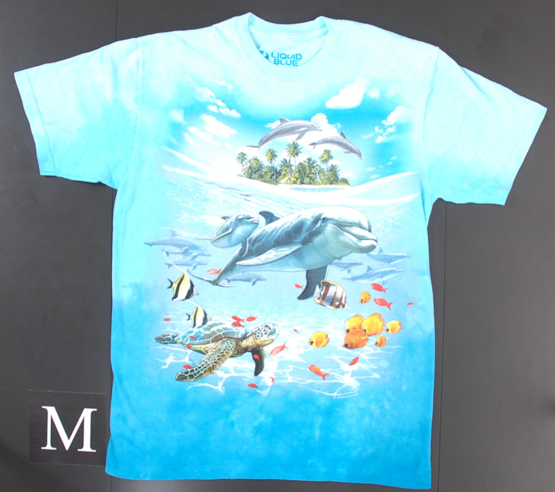 Ocean Paradise – Dolphin Island T-Shirt