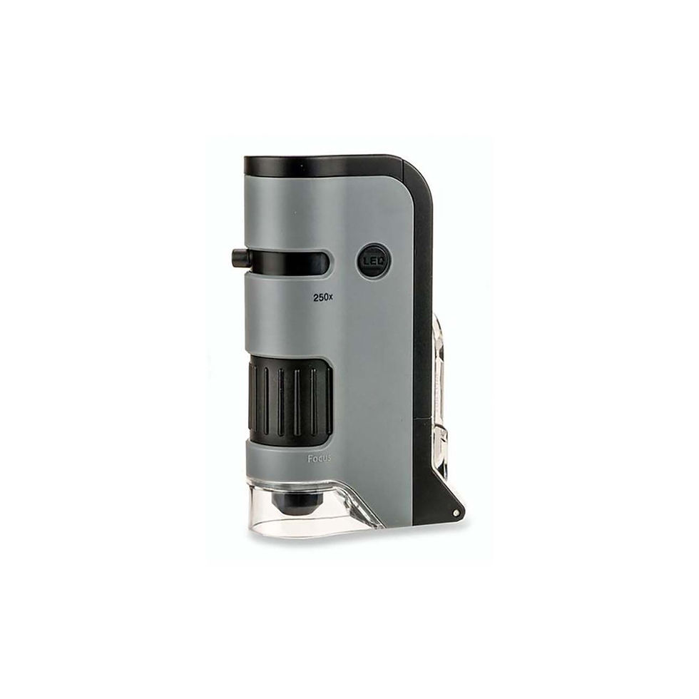 MicroFlip Mikroskop 100-250-fach LED