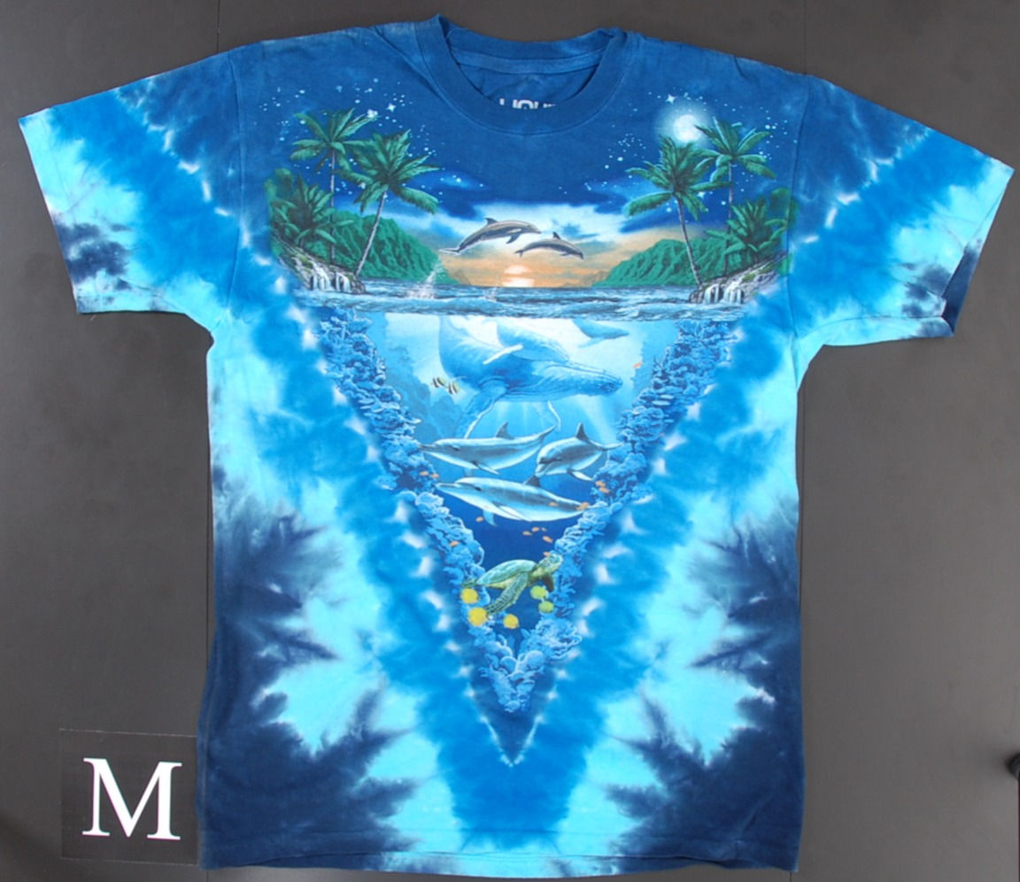 Ocean Paradise Allover T-Shirt – Dolphin & Whale Shirt