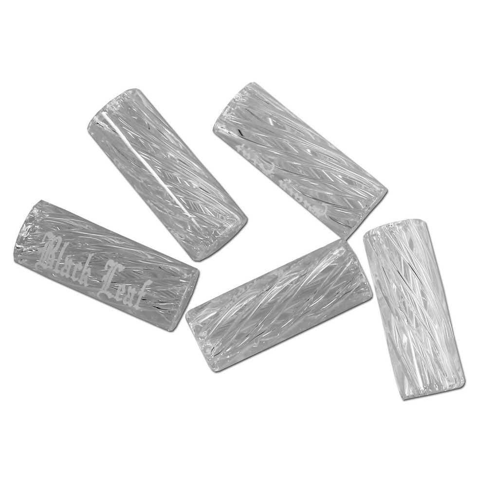 Black Leaf Glastips 7-Loch 10mm klar