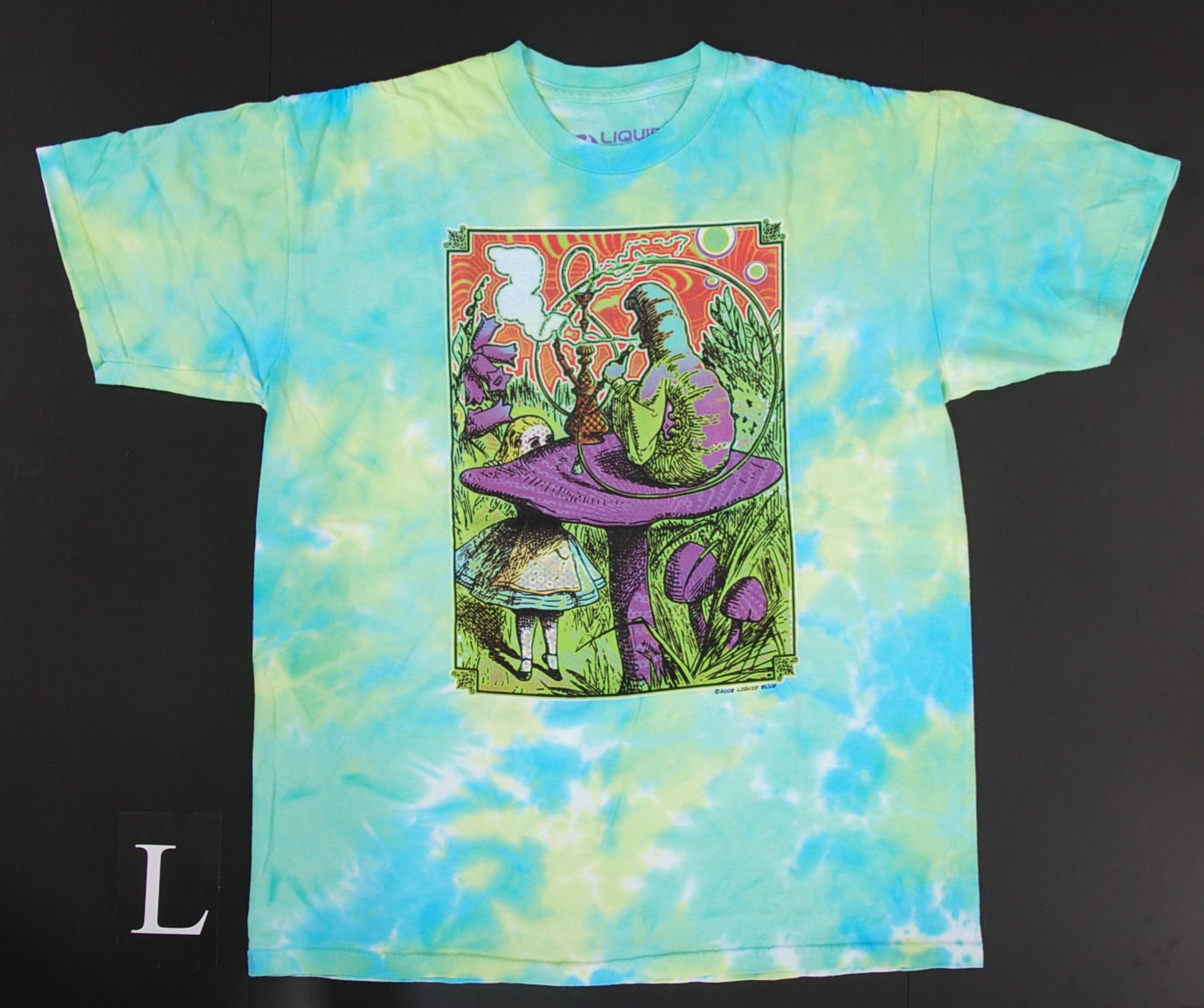 Mushroom Wonderland T-Shirt – Buntes Tie-Dye Motiv