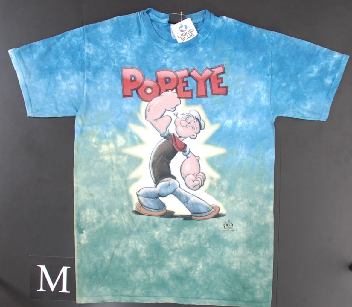 Popeye Cartoon T-Shirt – Vintage Comic Motiv