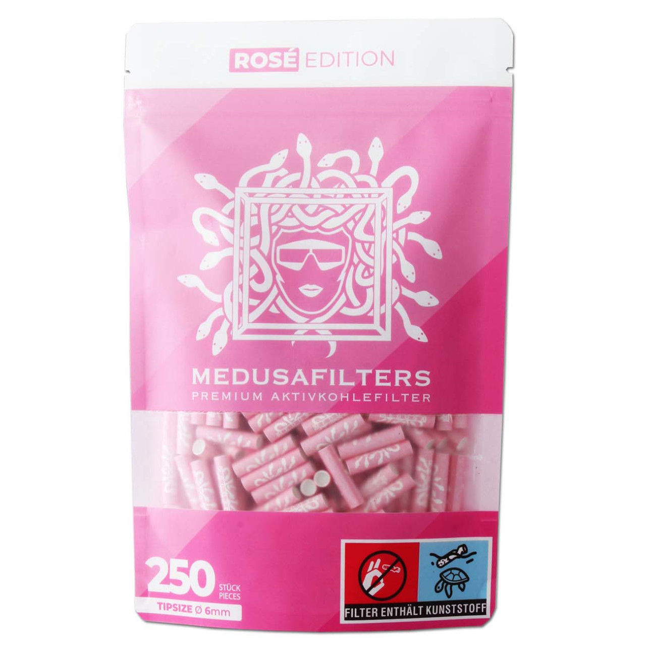 MEDUSAFILTERS Aktivkohlefilter ROSÉ