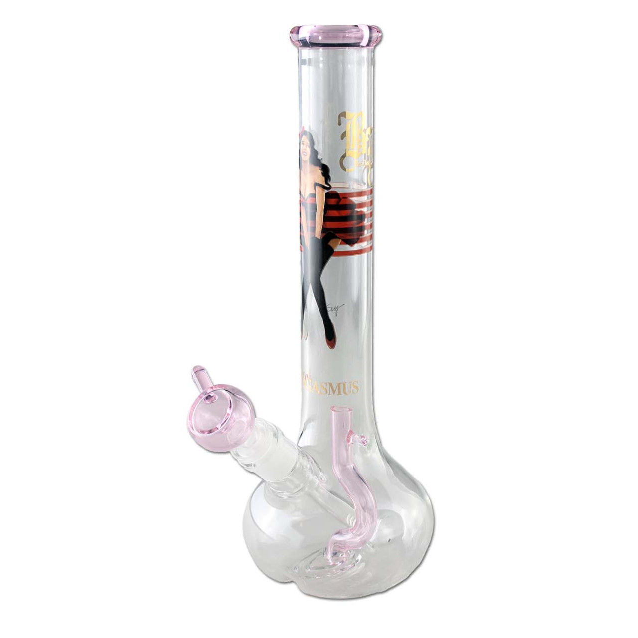 Black Leaf Bongasmus Bong mit Spezialkick
