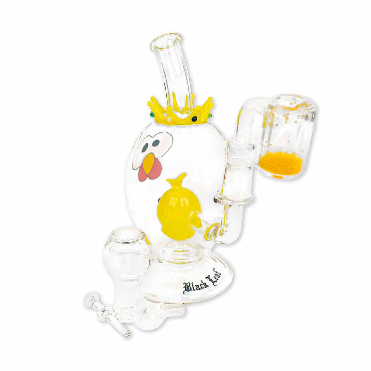 Black Leaf King Egg Ölbong Perkolator