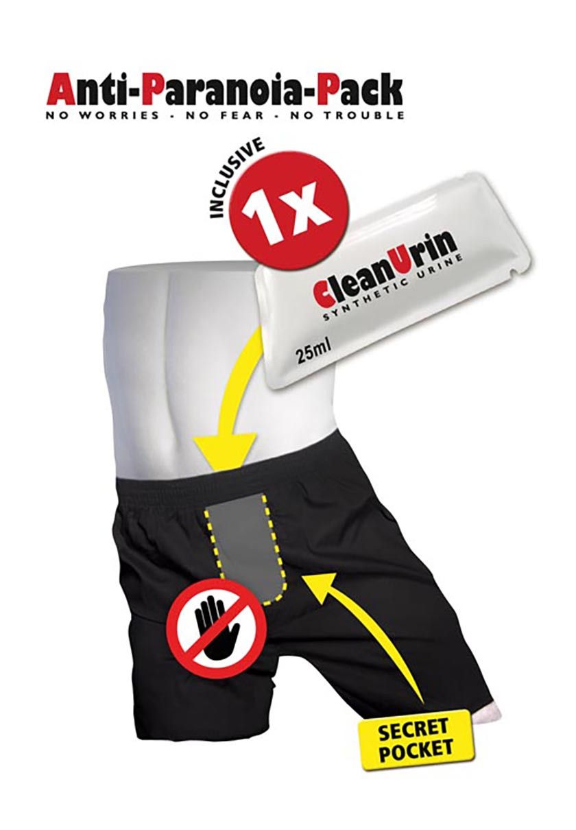 Anti-Paranoia-Pack CleanUrin und Boxershorts S-L