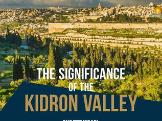  [오늘의 묵상] 기드론 시내의 의미